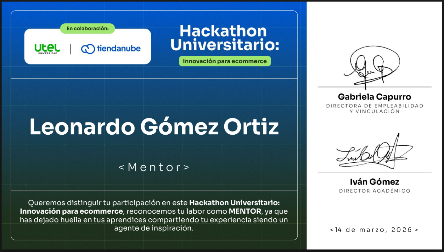Reconocimiento: UTEL · Mentor